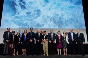 Group of people on a stage
